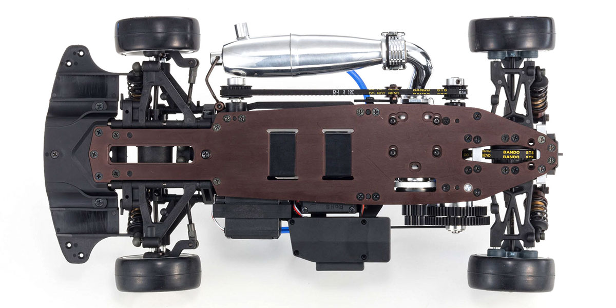 1/10スケール ラジオコントロール .12-15エンジン 4WDツーリングカー