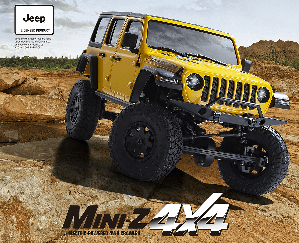 ミニッツ4×4 レディセット ジープ ラングラー アンリミテッド ルビコン