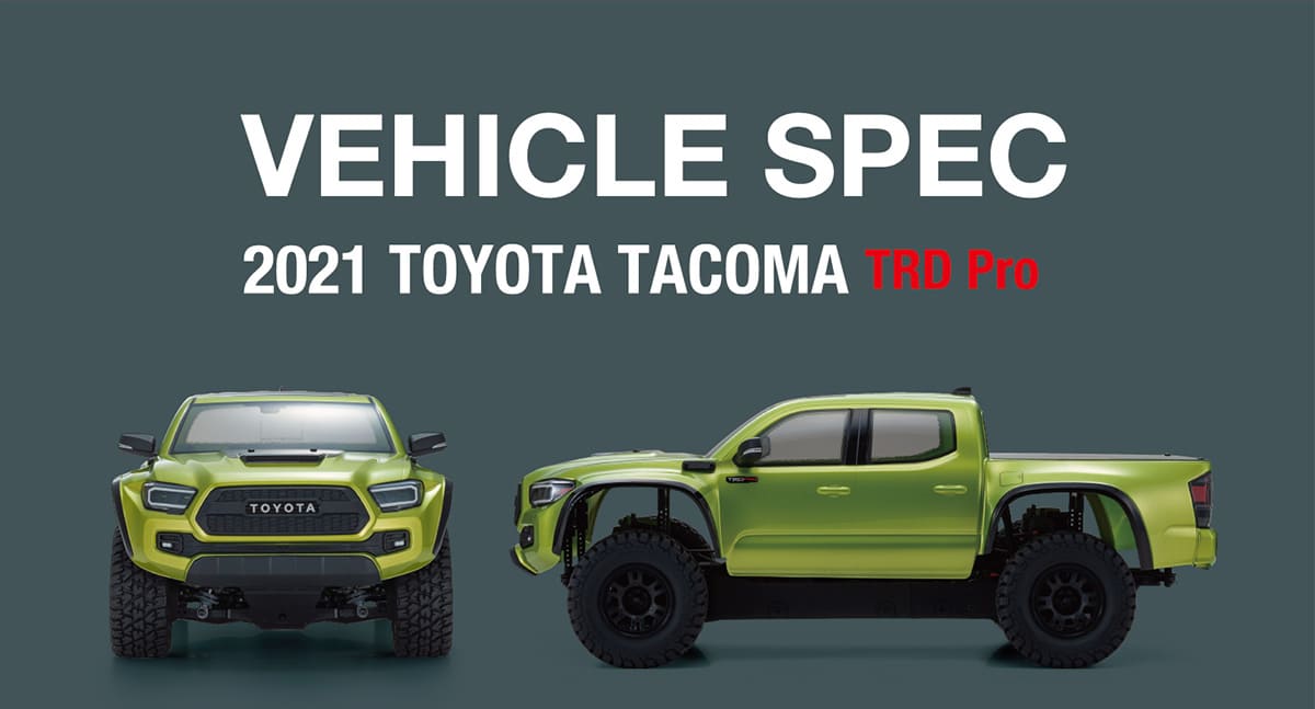 2021 TOYOTA TACOMA TRD PRO - KYOSHO RC
