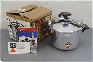 セブ◇ 圧力鍋 6L フランス クックブック付 T-fal ティファール - 神戸