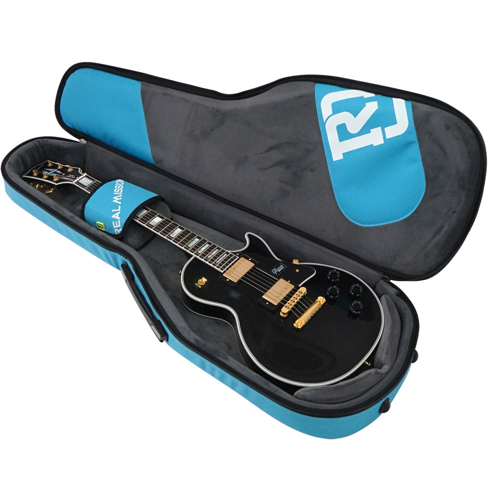 Venus 05-E Light blue 防水 エレキギターケース ギグバッグ | REAL