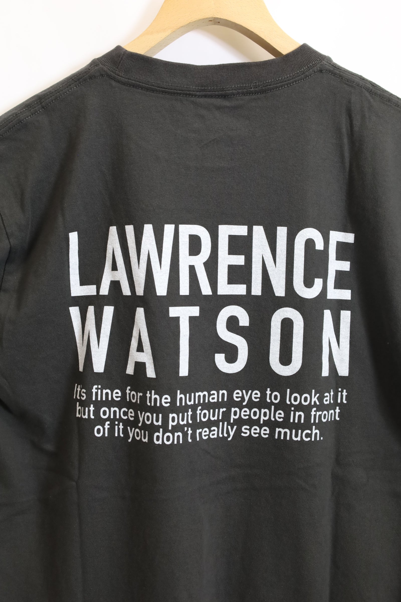 LAWRENCE WATSON/ OASIS TEE - Black – redtriangle