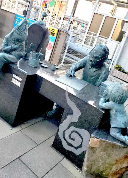 目玉おやじが夜のロードを案内してくれる新感覚の旅！境港の水木しげる