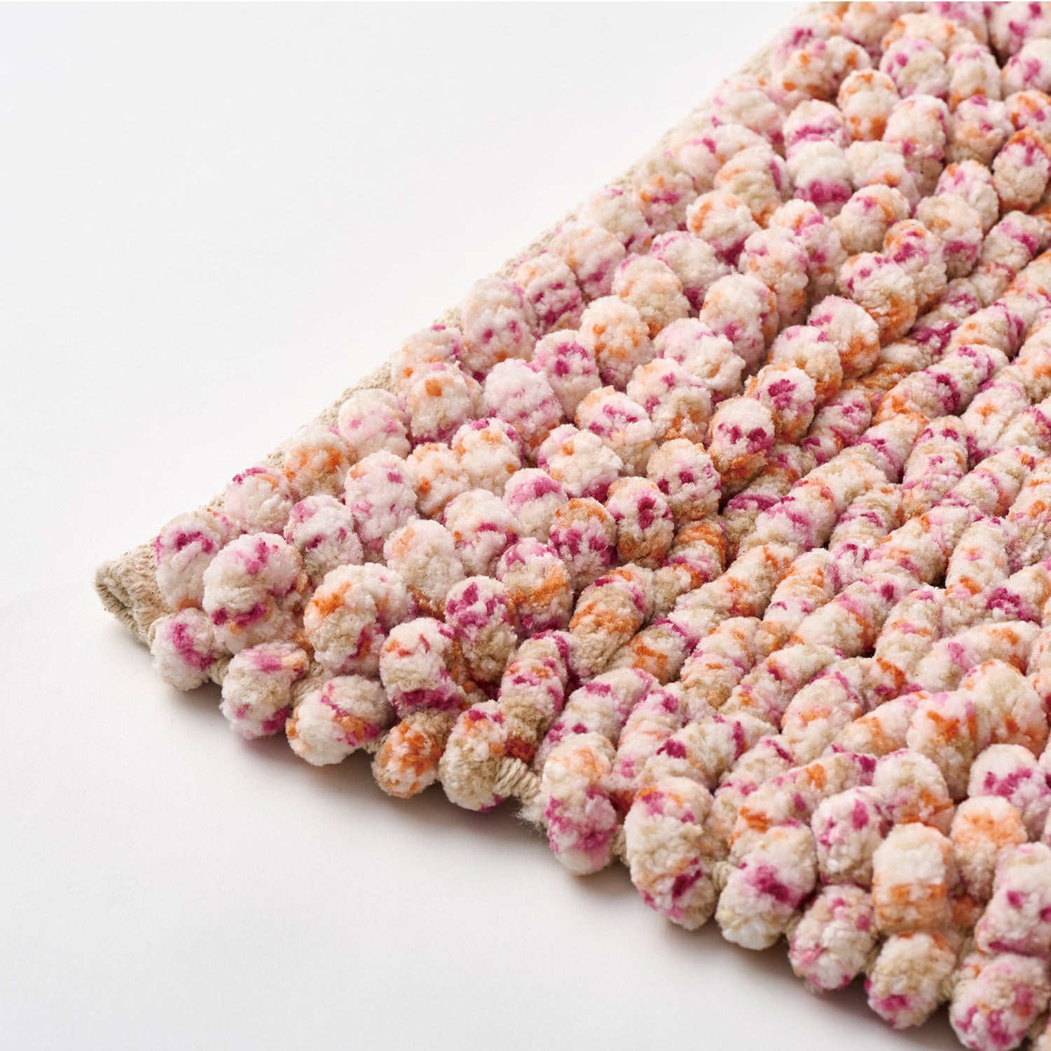 SALE 50％オフ】ハータ バスマット マイクロシェニール ピンク