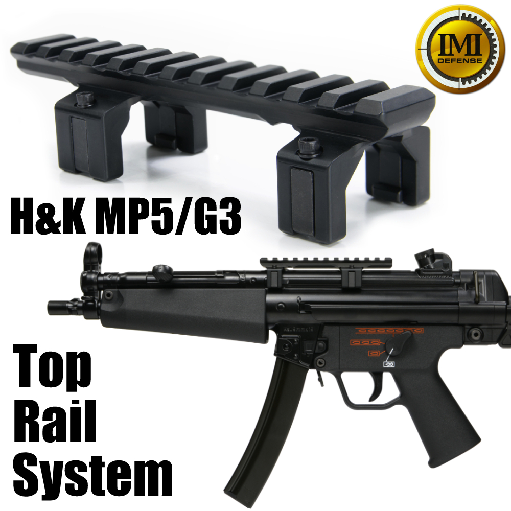 IMI Defense スコープマウントベース H&K MP5/G3用 金属製 次世代MP5