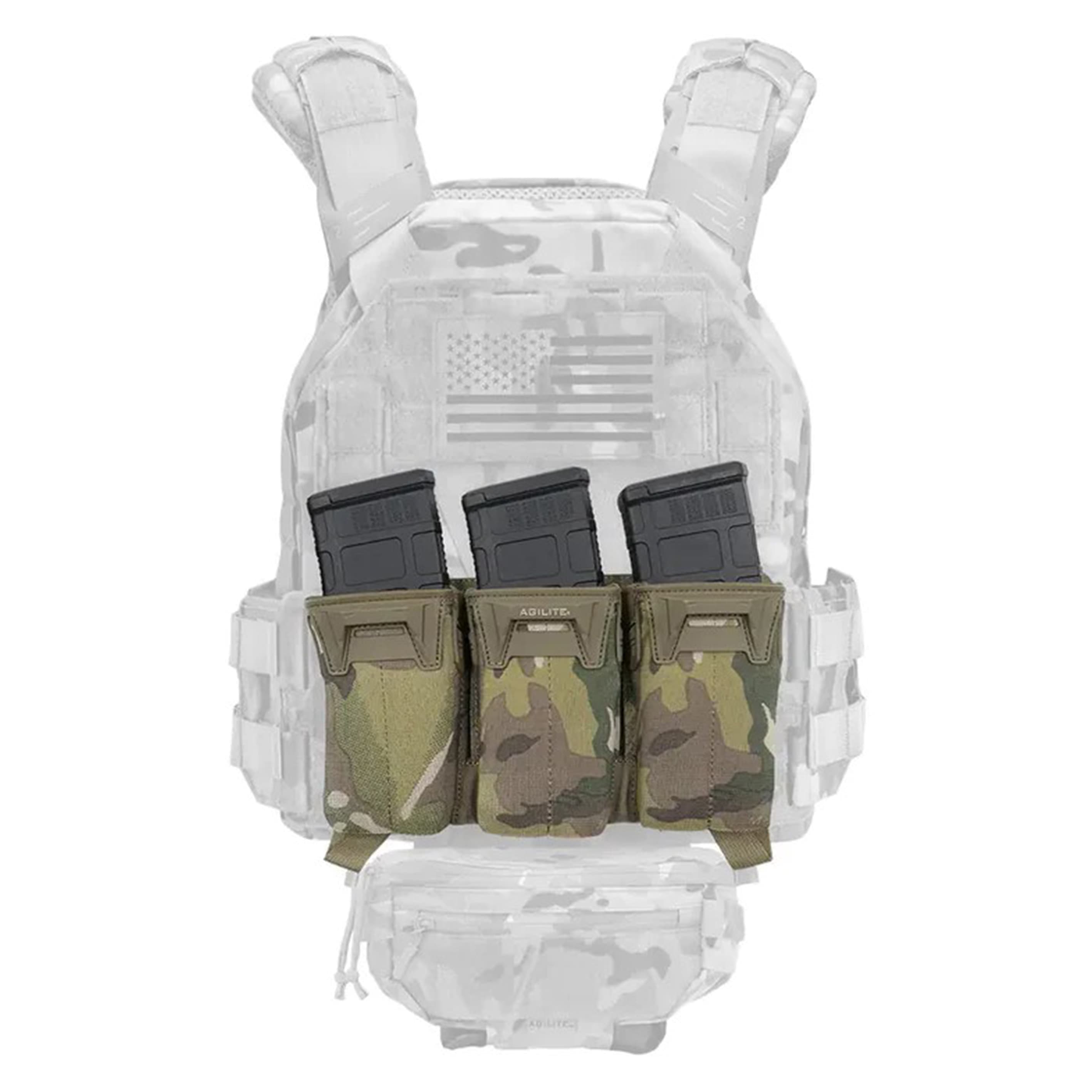 AGILITE マグポーチパネル PINCER プラカード マルチキャリバー M4/AK