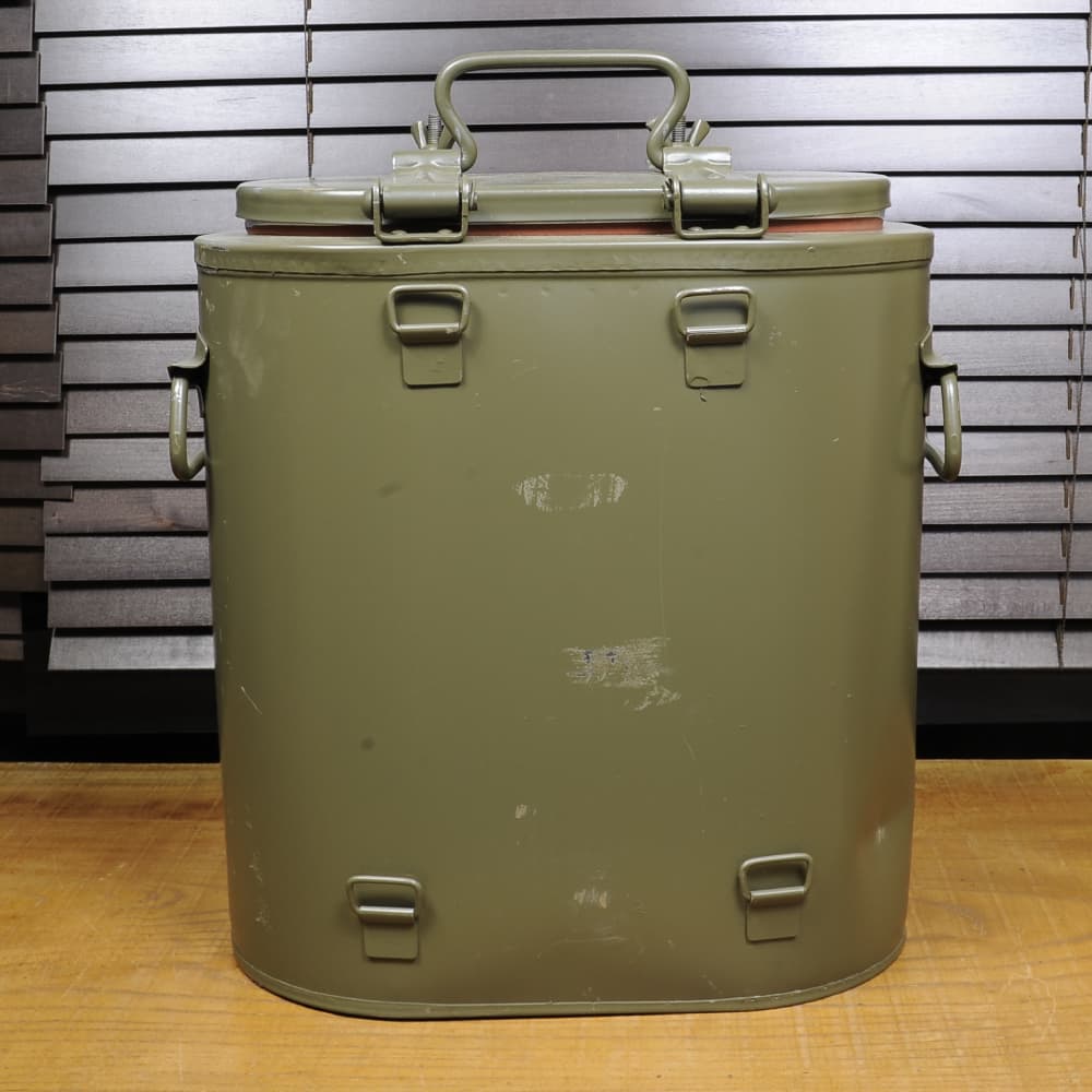 チェコ軍放出品 ミリタリーフードコンテナ 保温ボックス 約12L