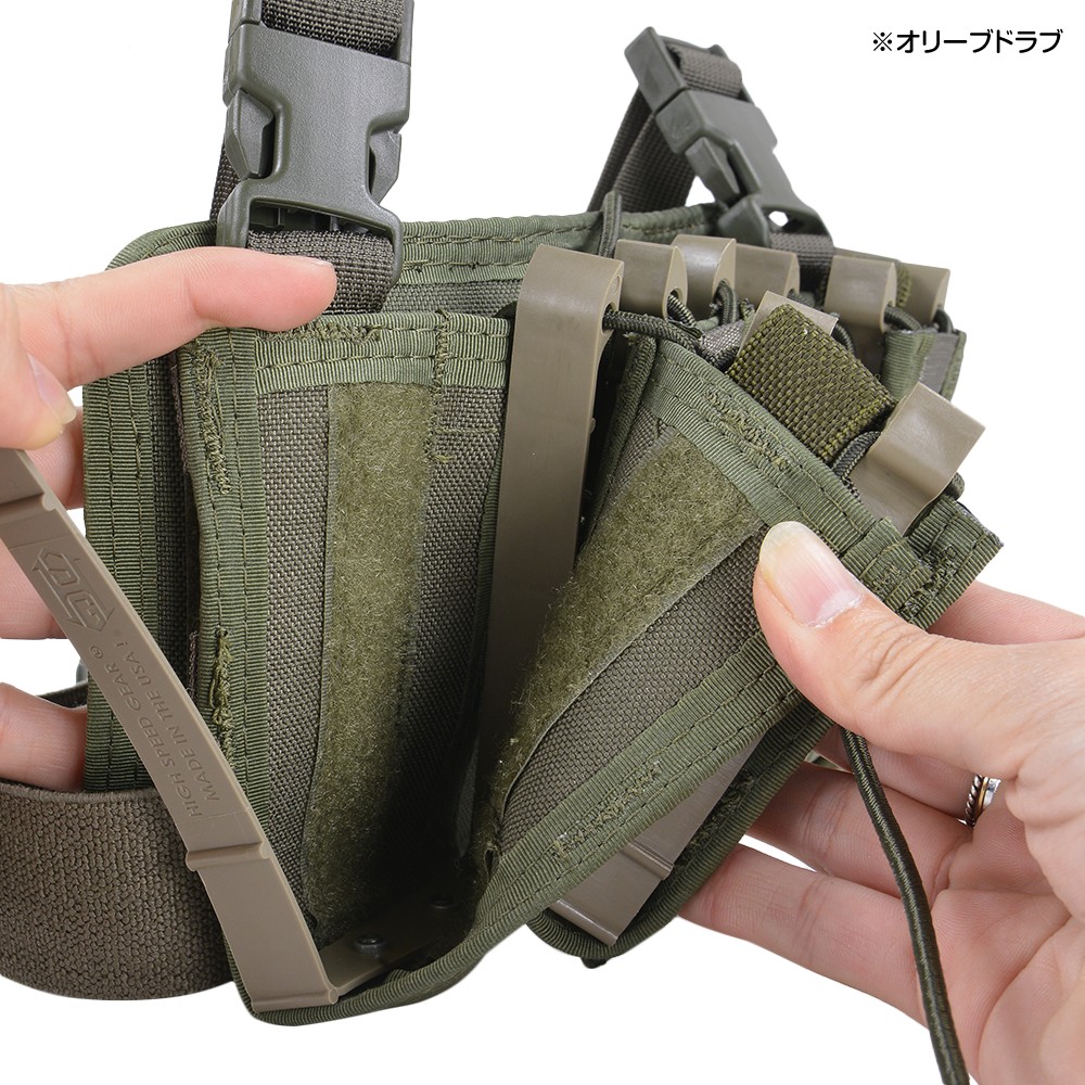 HSGI ライフル&拳銃用マグポーチ TACO レッグリグ V1 M4/AK/7.62mm/9mm