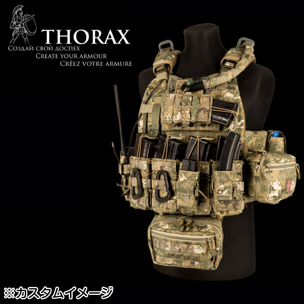 SRVV プレートキャリア THORAX ロシア製 1000Dコーデュラ生地 3D