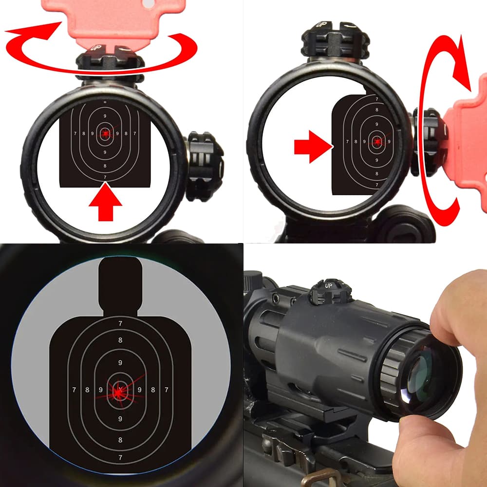NOVEL ARMS マグニファイアー 3倍率 3X TACTICAL MAGNIFIER アウター