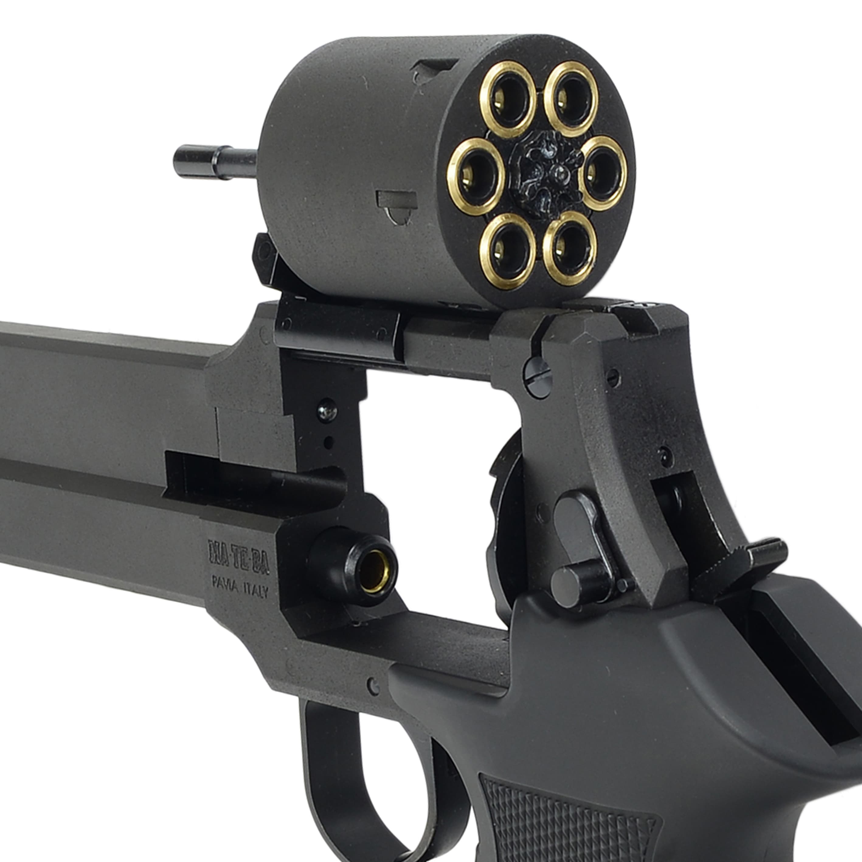 マルシン ガスガン MATEBA マテバ 6インチ ブラックHW ラバーグリップ