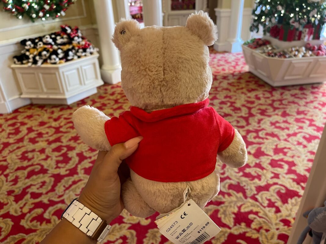 New Steiff Winnie the Pooh Plush Arrives at Walt Disney World