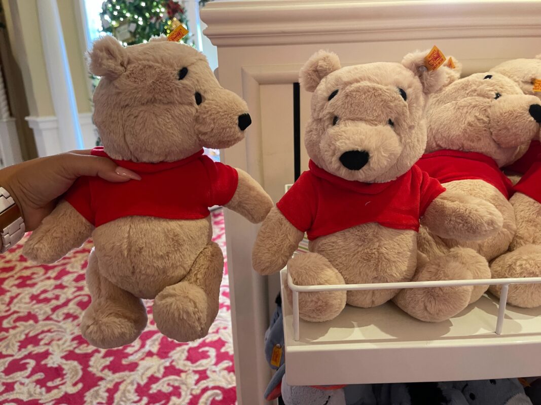 New Steiff Winnie the Pooh Plush Arrives at Walt Disney World