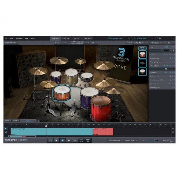 Toontrack Superior Drummer 3 at Gear4music
