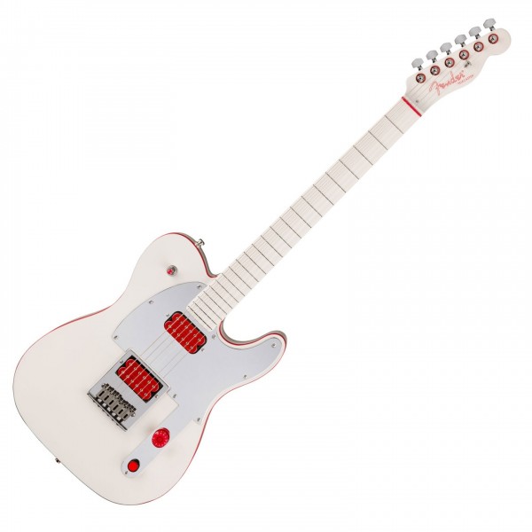 Fender John 5 Ghost Telecaster, Arctic White at Gear4music