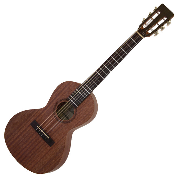 Aria ASA 18H Parlour Mini Acoustic Guitar, Natural at Gear4music