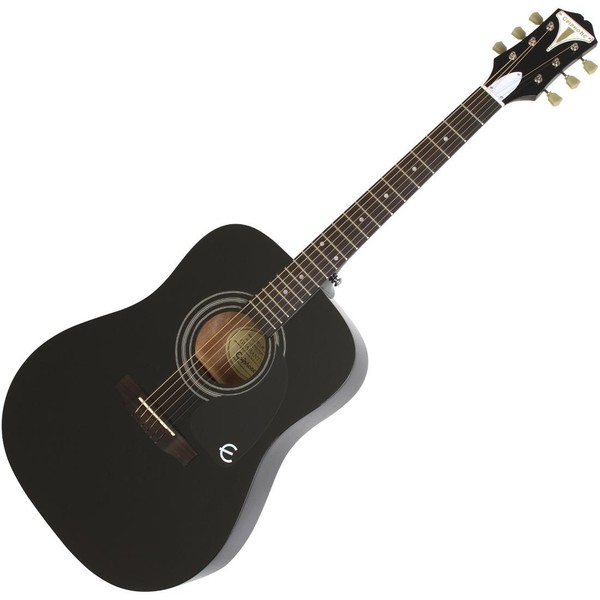 Epiphone Pro-1 Acoustic Guitar for Beginners, Black - Ex Demo at