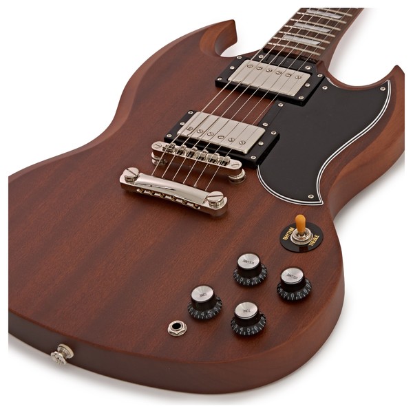 DISC Epiphone Vintage G-400 SG, Worn Brown at Gear4music