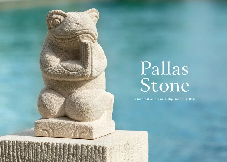 ホワイトパラス石・ホワイトセメント｜バリ島直輸入！アジアン雑貨