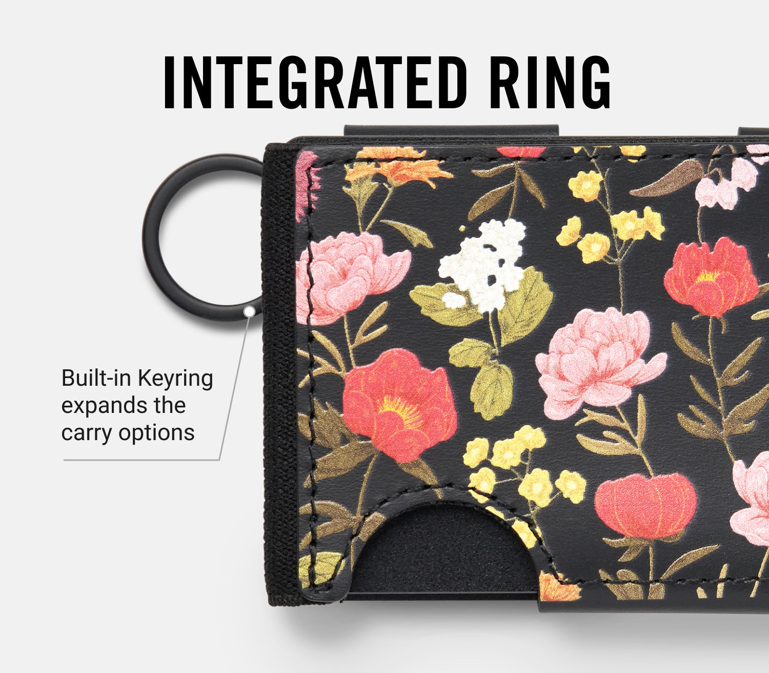 Moonlight Garden Leather Ridge BiFlex — 100% Leather Everyday Carry