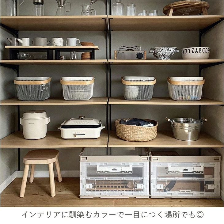 折りたたみコンテナー 両扉 50L CB-51NRL | リス公式オンラインショップ