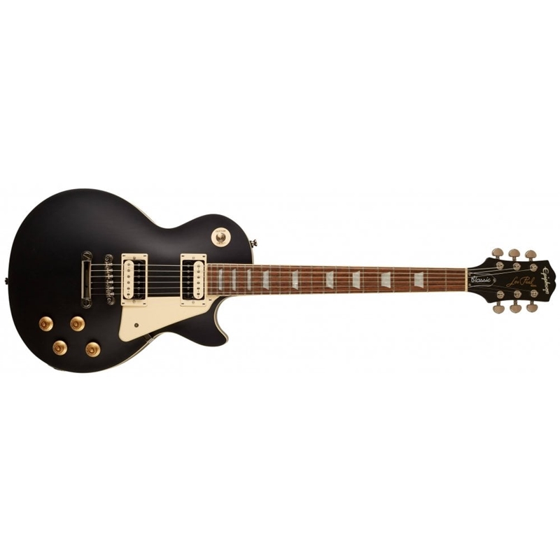 Epiphone 限定ブラック(希少トラ柄)エピフォン レスポール美品