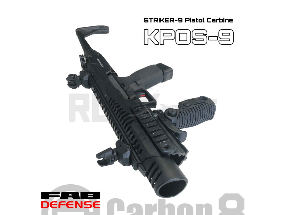 Carbon8】KPOS-9 ピストルカービン CO2ブローバック – ROCK-et