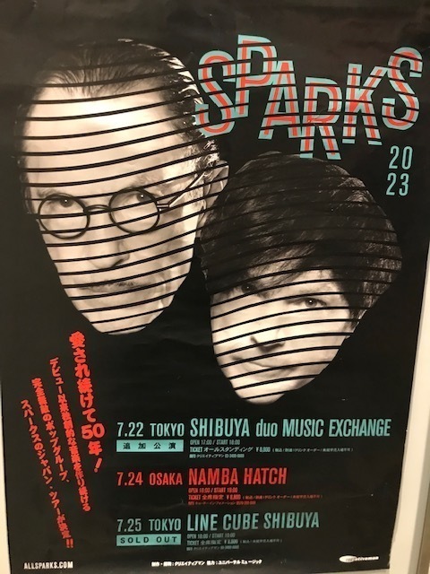 スパークスの来日ツアー終了、最高だった！ (2023/07/26) rockin'on