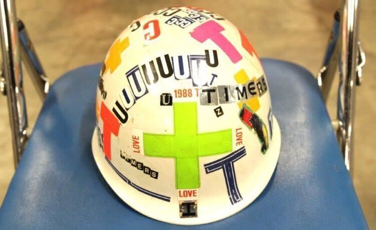 THE TIMERSの衣装がタワーレコード新宿店で展示決定！ あのヘルメット