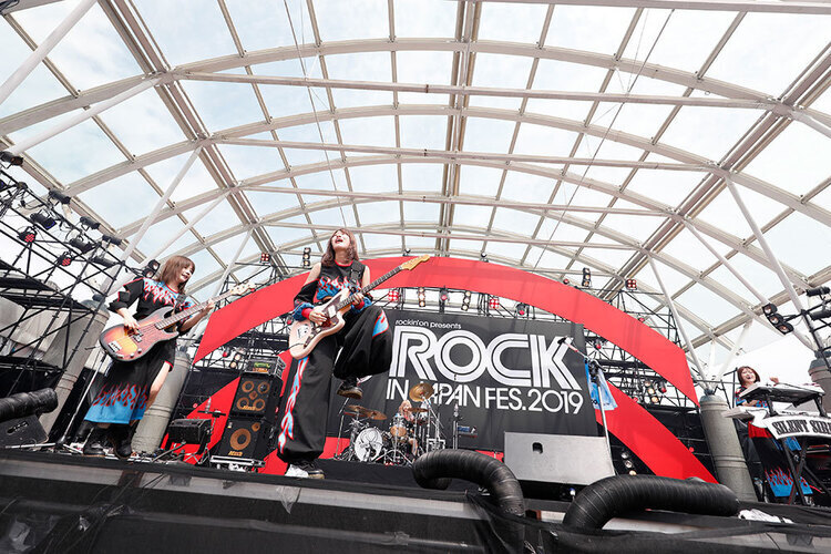 SILENT SIREN - ROCK IN JAPAN FESTIVAL 2019 ライブ写真＆セット