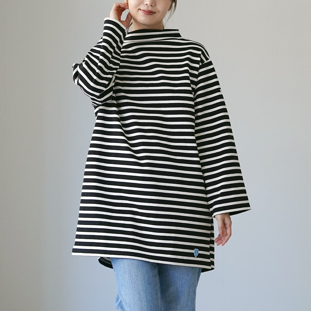 ORCIVAL（オーシバル） ＃B653 ボトルネック ロングスリーブ ドレス