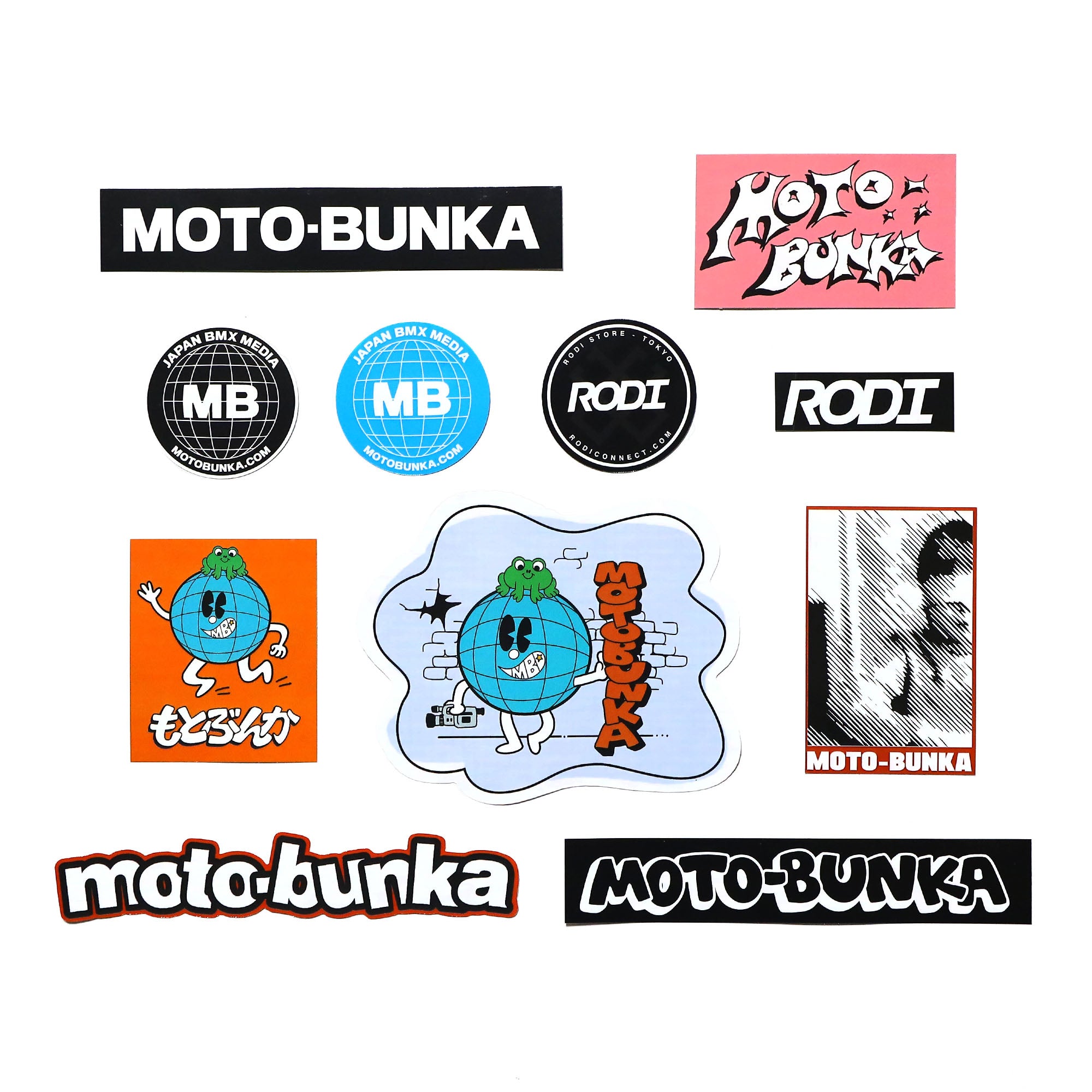 MOTO-BUNKA - Sticker Pack – RODI STORE - TOKYO