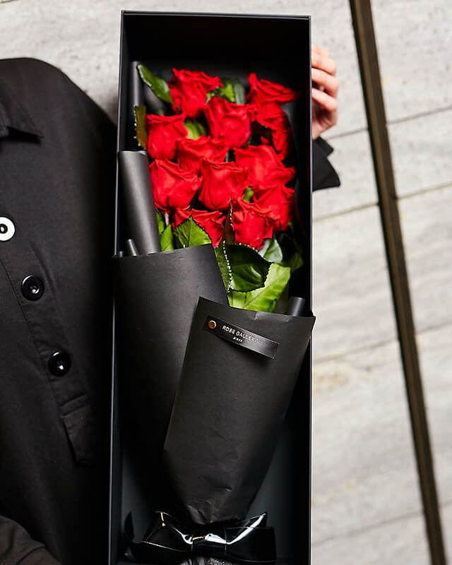 ベストウィッシュ(L12)/ブライトレッド | ローズギャラリー銀座