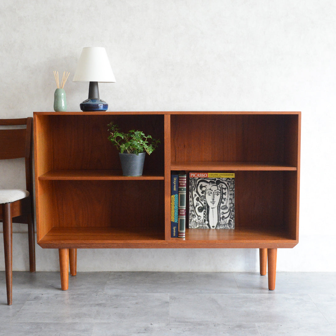 デンマークヴィンテージ チーク オープンシェルフ 本棚 6-70 – Rowan.inc
