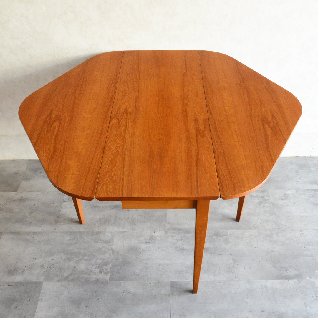 ミッドセンチュリーヴィンテージ ゲートレッグ ダイニングテーブル04