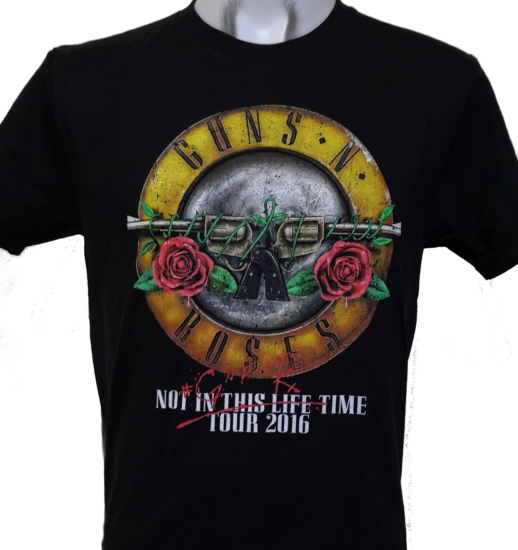 Guns `n` Roses t-shirt Not in This Life Time size S