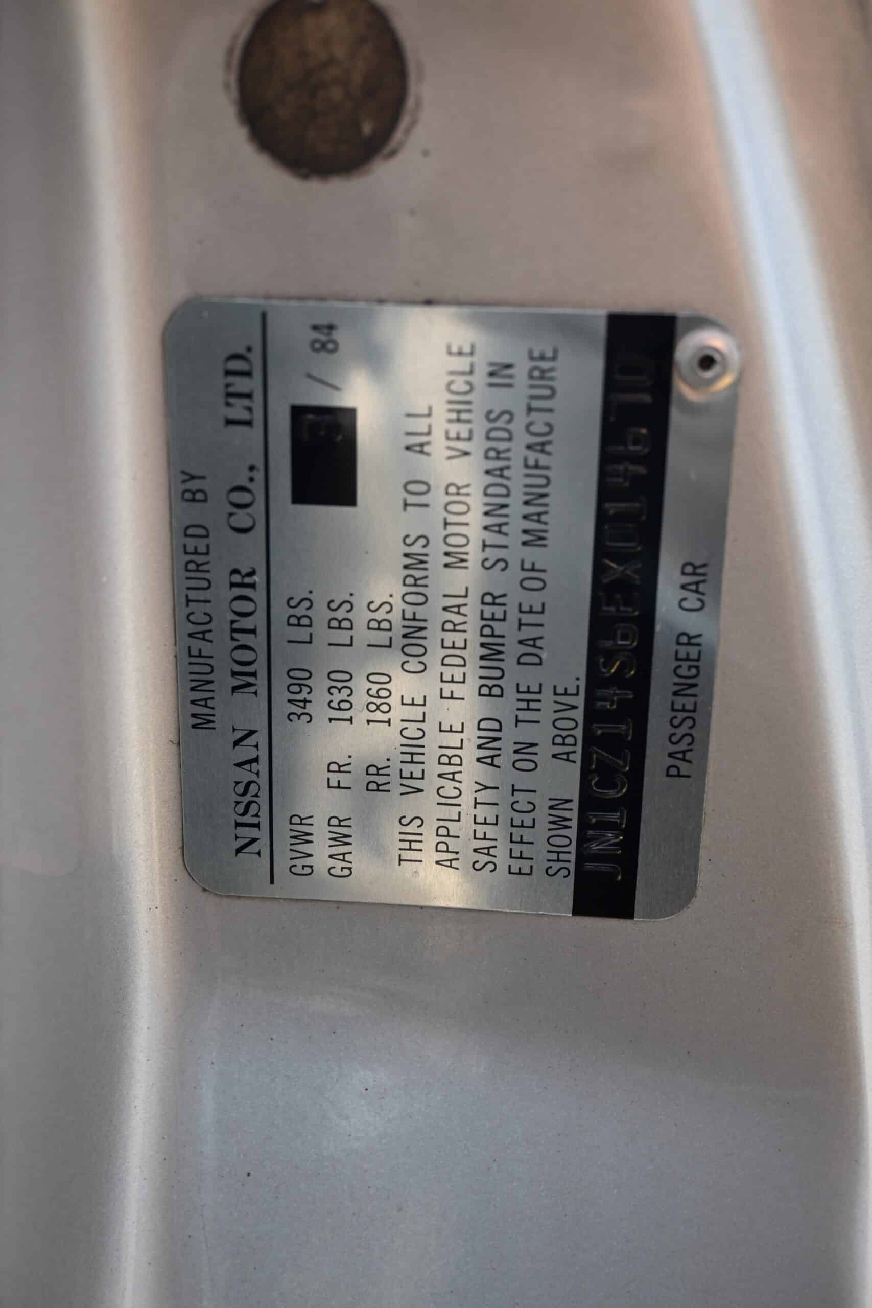 1984 Nissan 300ZX Turbo 50th Anniversary - RMC Miami