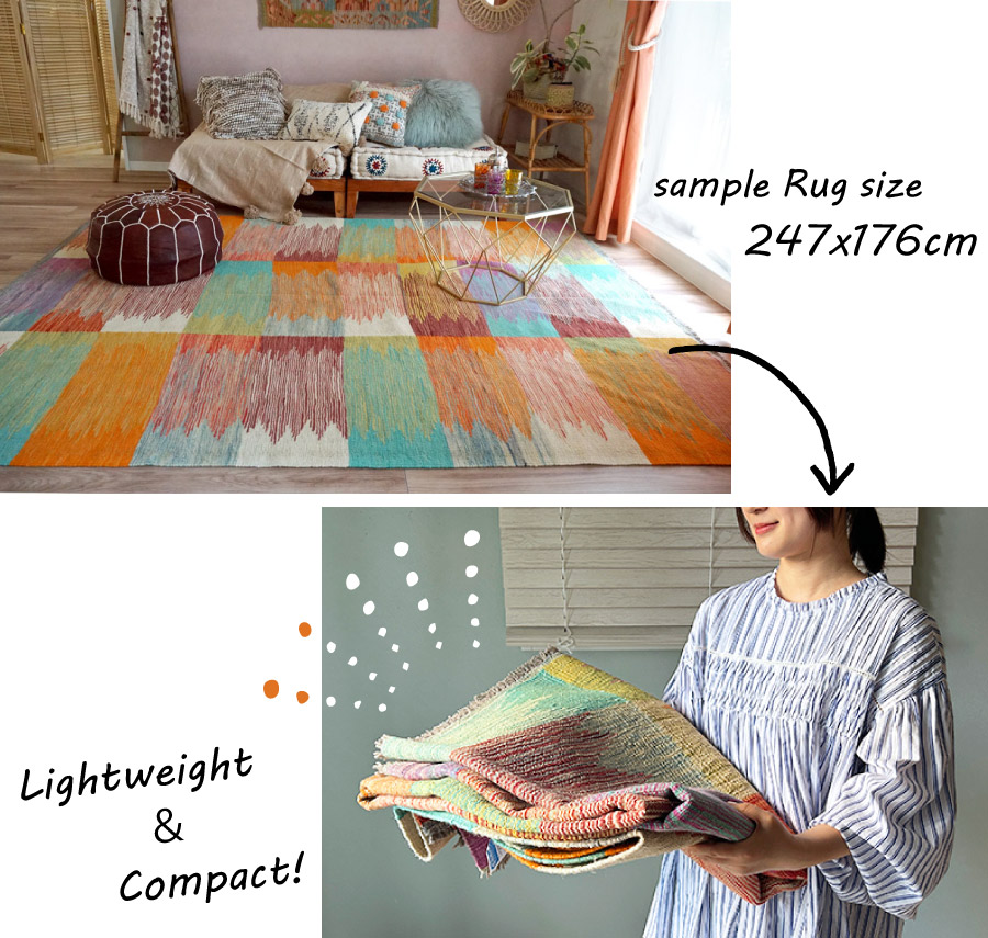 世界に一つだけの手織りキリム - Rugmore（ラグモア）｜ラグと