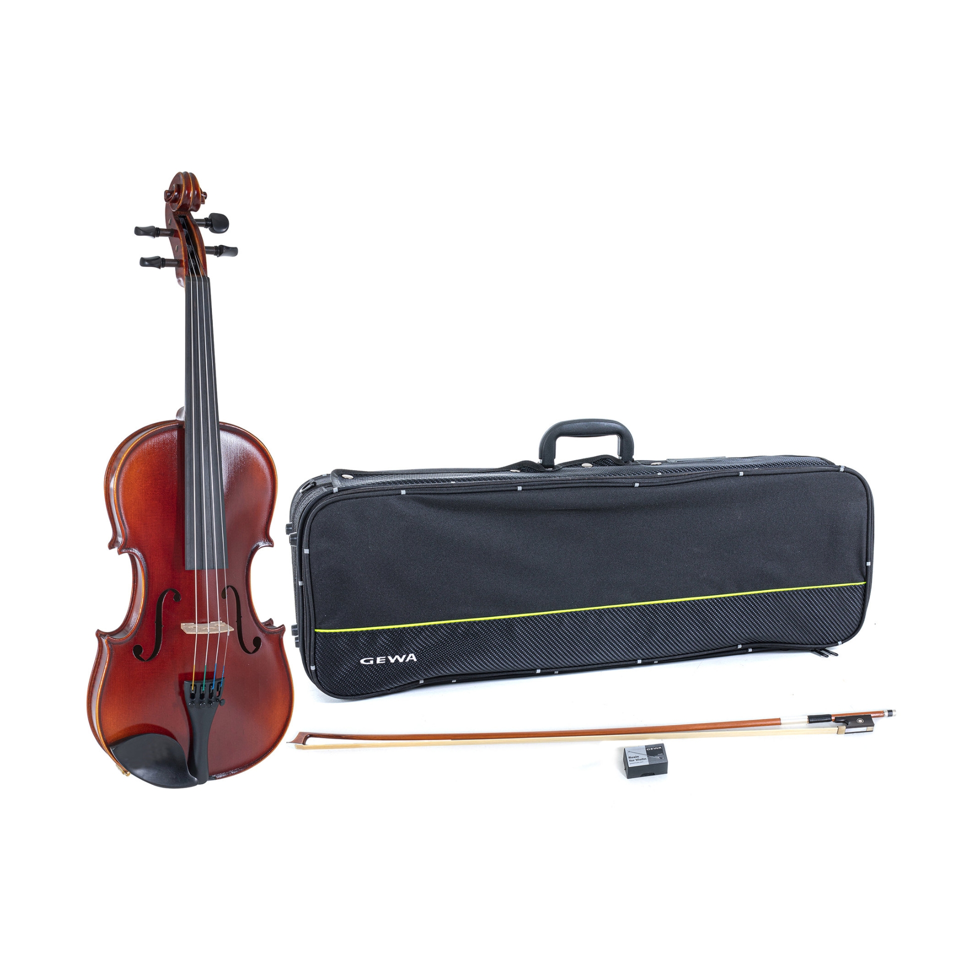 Gewa Violinset Ideale 4/4 mit Violinkoffer, spielfertig bei