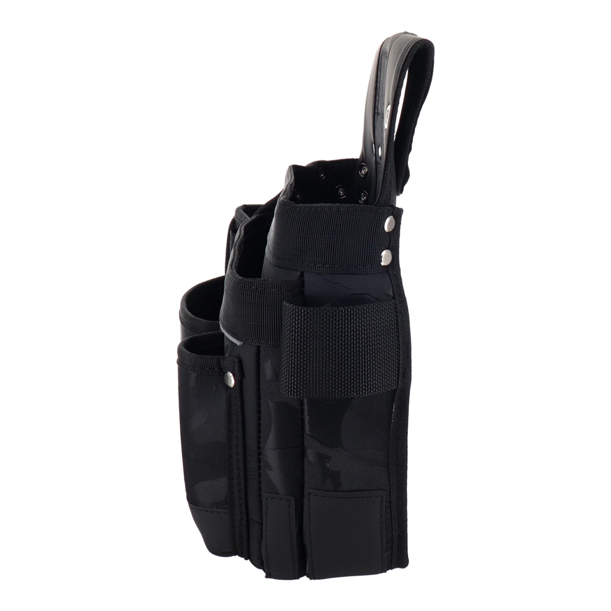 DT-19-BC 作業ベルト・収納袋 釘袋 釘袋 墨壺ケース付き ブラック迷彩