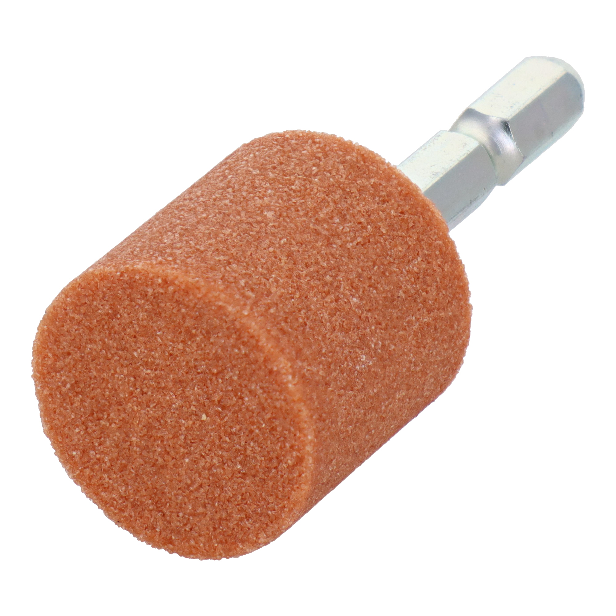 WA6-22 切削・研磨 軸付砥石（六角軸） 六角軸軸付砥石 円筒型 #60