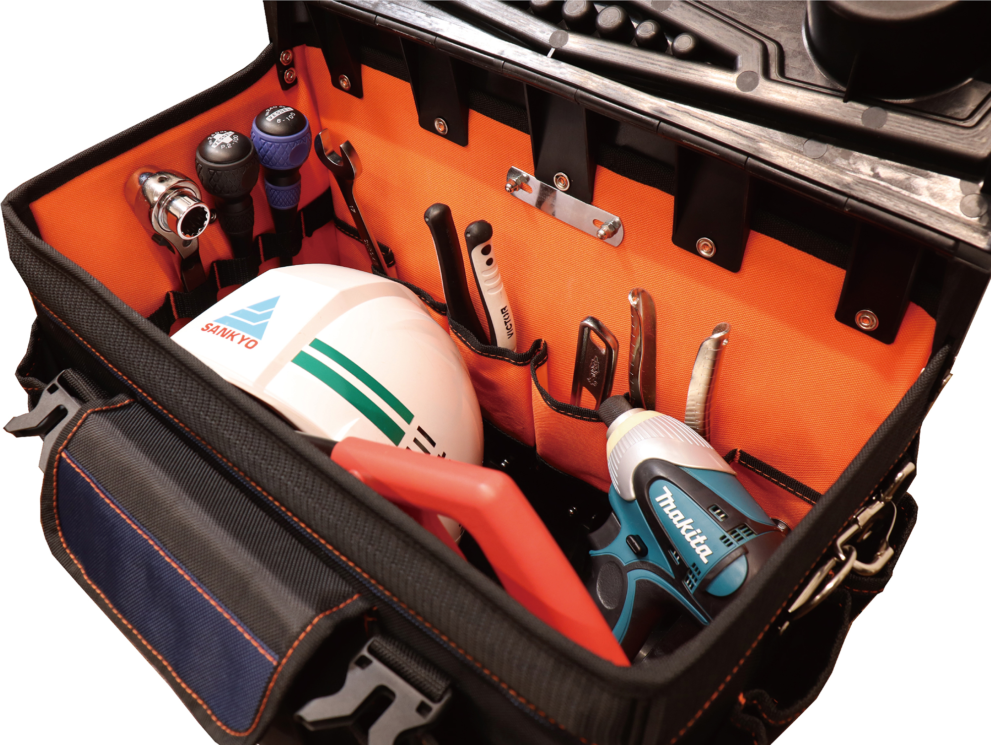 DT-RCB-HQ 工具収納 工具バック ローリングキャリーバッグ｜株式会社