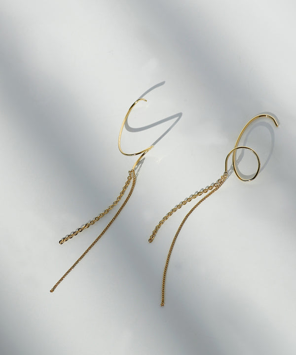 mimi33】ダブルラインピアス[Sheerchic]｜SANPO ONLINE(サンポー