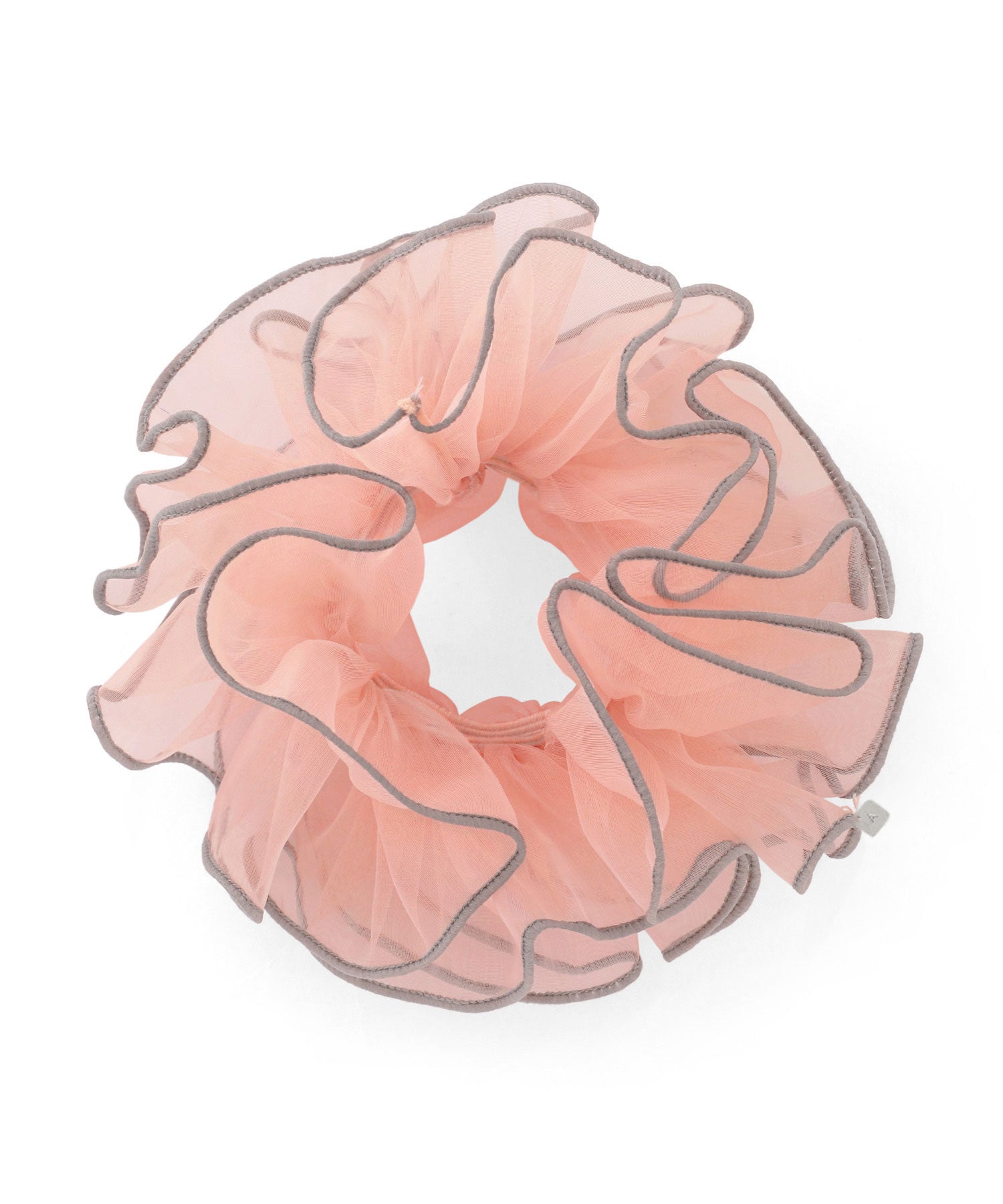 ANEMONE】バイカラーオーガンジーシュシュ｜アネモネ・シエナロゼ