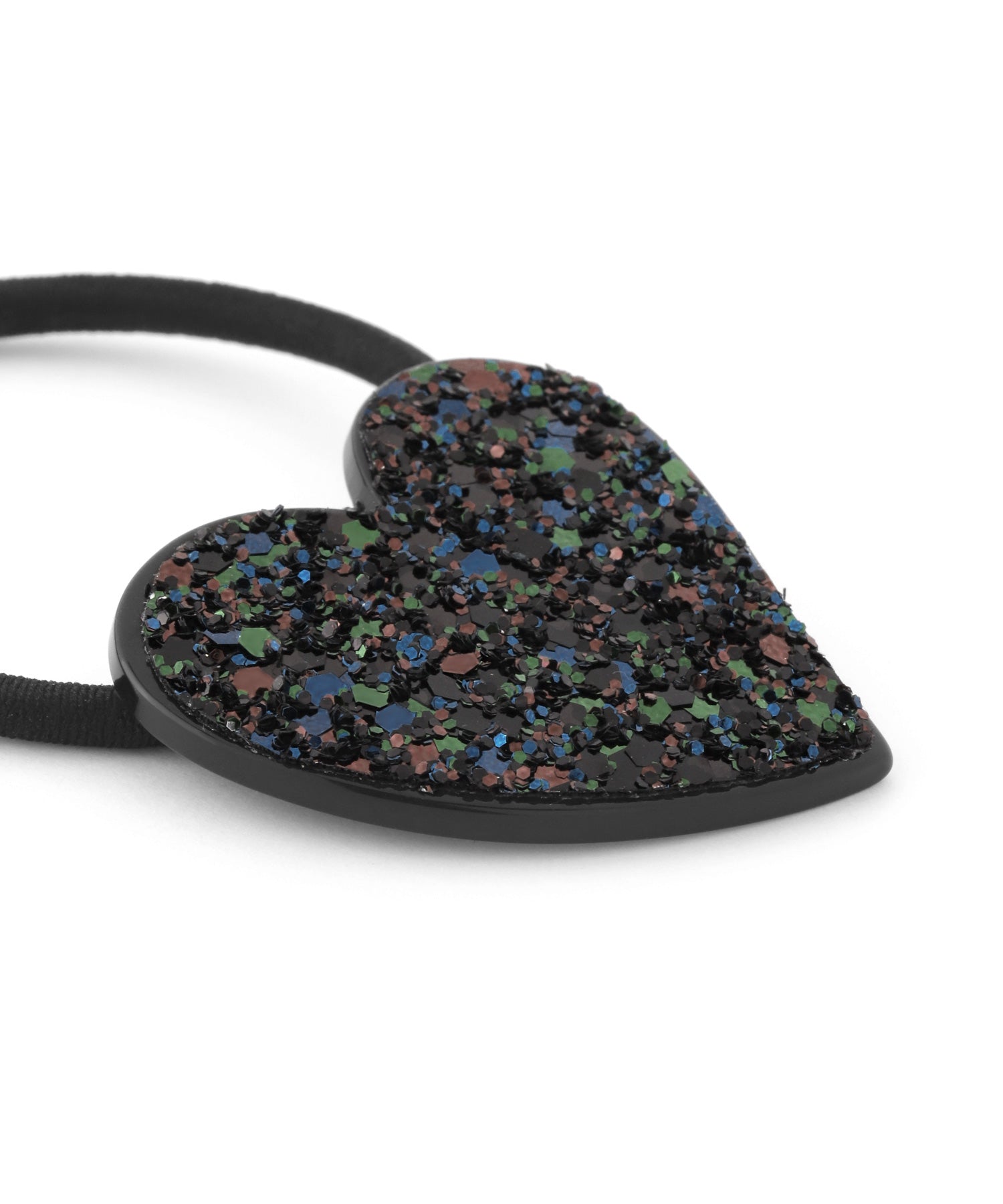 ANEMONE】グリッターハートプレートヘアゴム｜アネモネ・シエナロゼ