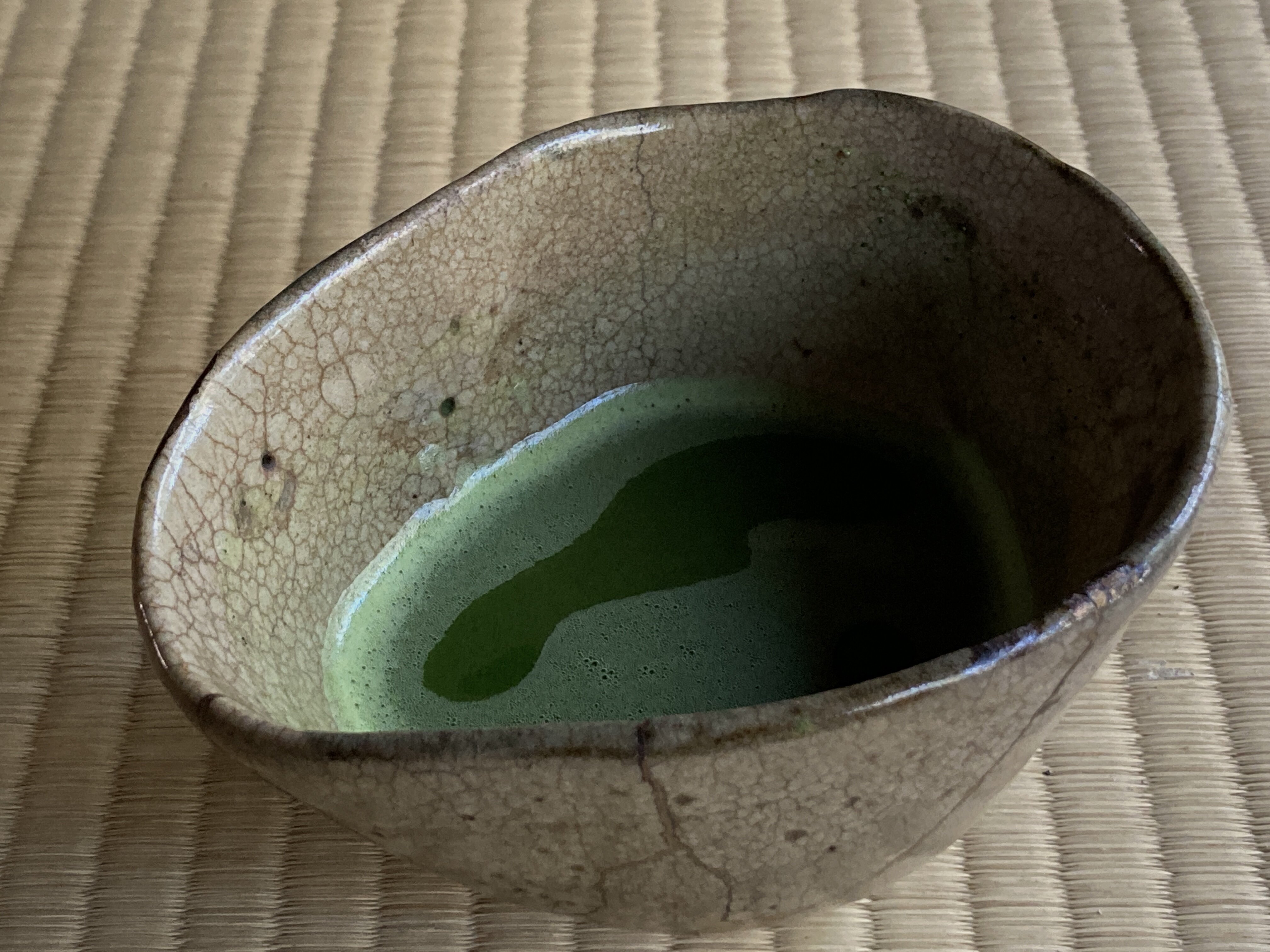 一器・一花・一菓 「お多福」古唐津茶碗 ぶち割れ 名残の名脇役｜最新