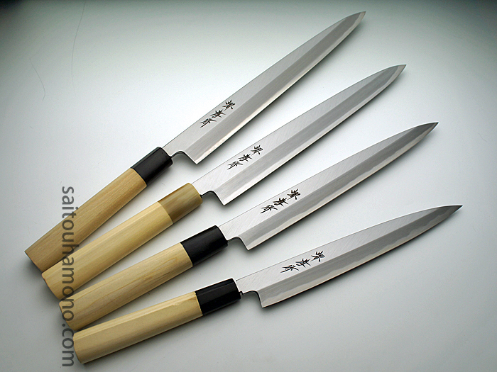 堺孝行霞研水牛柄和包丁の通販「サイトウ刃物店」