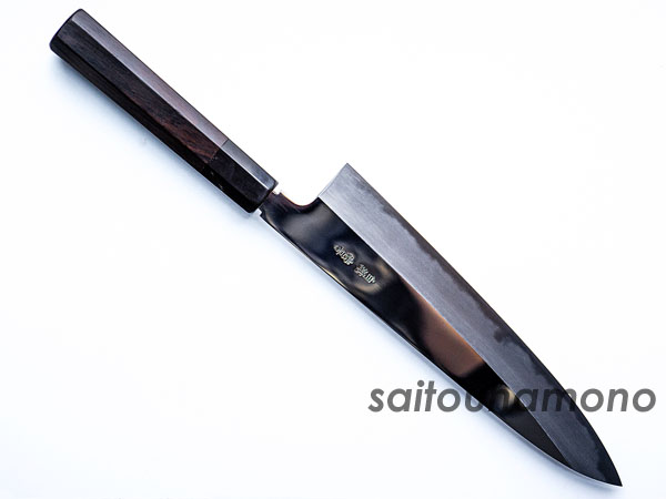 唐津厚広白一鋼鏡面和牛刀の通販「サイトウ刃物店」