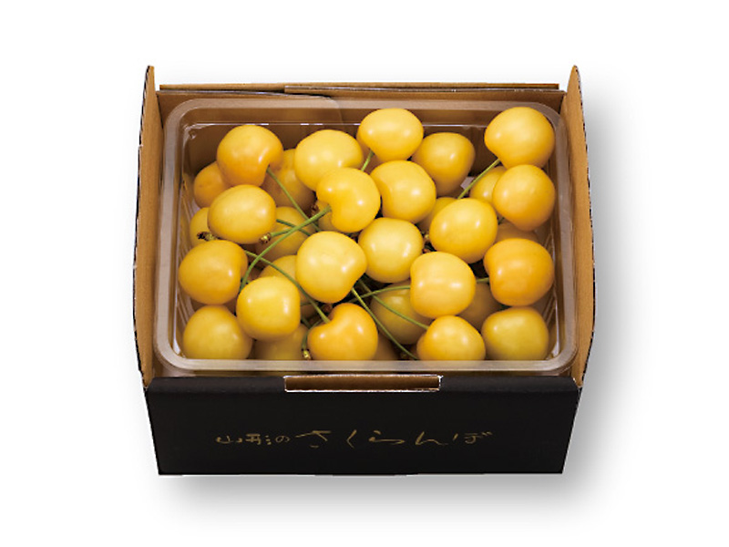 月山錦 秀撰」2L玉500gばら詰め｜山形のさくらんぼ通販なら「佐藤錦