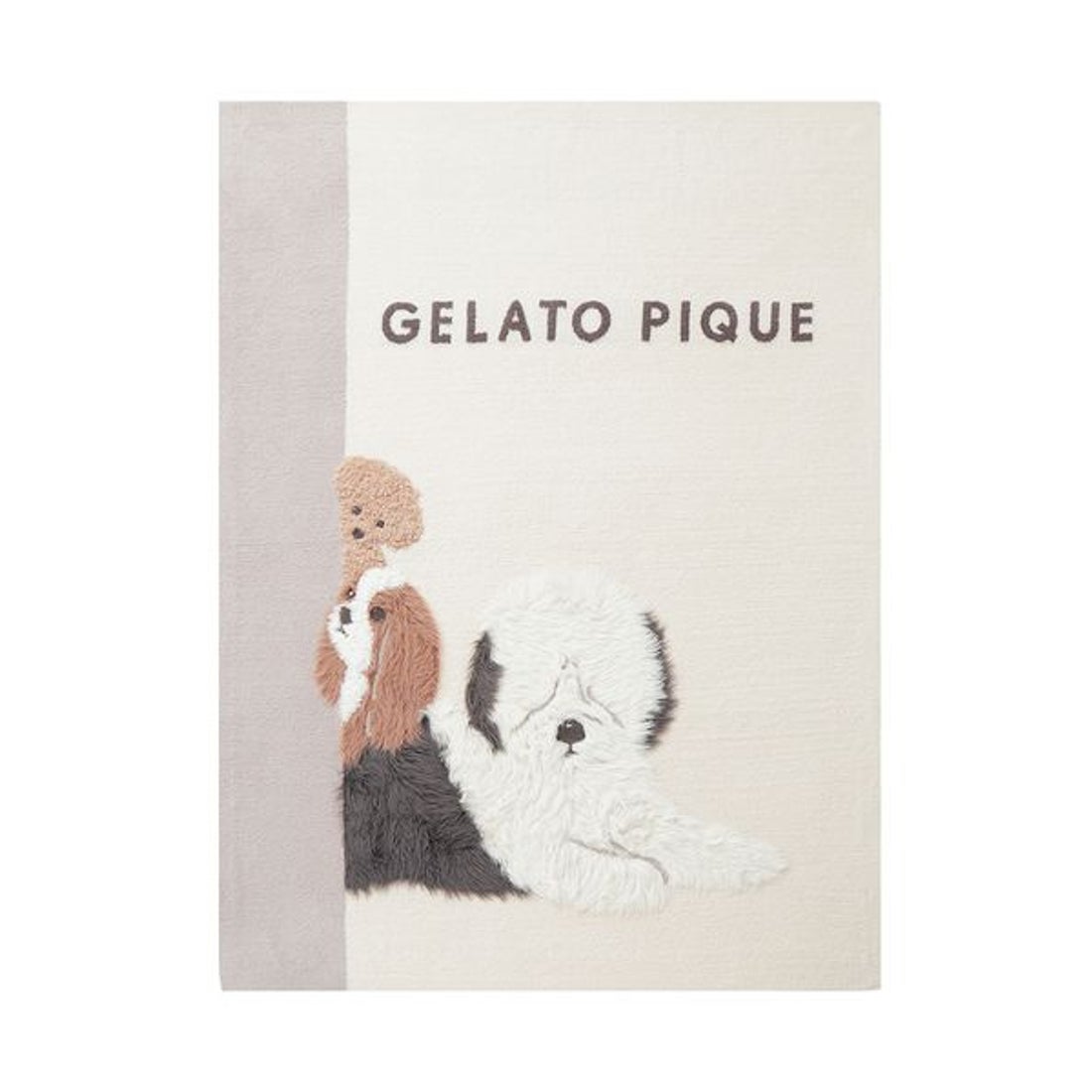 ジェラートピケ gelato pique 【Sleep】DOG3柄 ジャガードマルチカバー